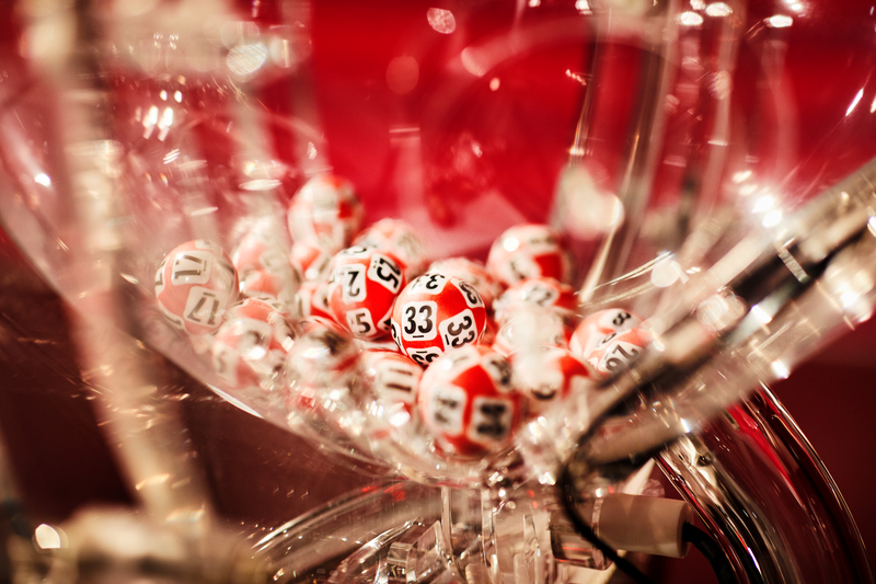 Lotto-trekningsbanner